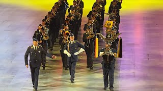 Luftwaffenmusikkorps Münster beim Musikfest der Bundeswehr 2024  Alte Kameraden  Marschmusik [upl. by Teddman]