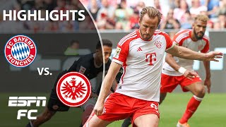 Bayern Munich vs Eintracht Frankfurt  Bundesliga Highlights  ESPN FC [upl. by Bolten]