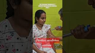 Painless needleless injection systempainlessvaccine needlelessvaccine [upl. by Vivianne]