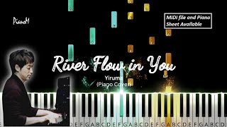 Yiruma  River flows in you  Piano Cover  MIDI and Piano Sheet [upl. by Ruby]