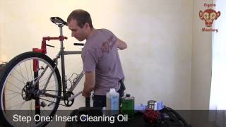 Cycle Monkey How To Rohloff SPEEDHUB 50014 Oil Change [upl. by Franny]