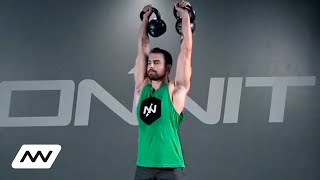 Double Kettlebell Snatch Exercise  Onnit Tutorial [upl. by Dygall237]