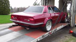 De Tomaso Longchamp GTS being unloaded [upl. by Ardnazxela956]