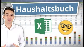 Excel Haushaltsbuch erstellen amp führen  Anleitung inkl Vorlage 📊 [upl. by Neelahs21]