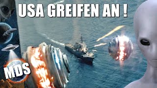 Das Unmögliche ist passiert USStreitkräfte greifen UFO mit Raketen an [upl. by Petes282]