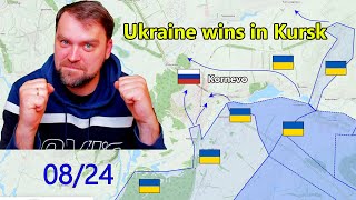 Update from Ukraine  Awesome Ukraine closes the trap A new Step in Kursk operation [upl. by Ibbob]