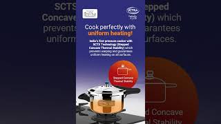 Ultra Duracook Triply cooker is India’s first pressure cooker with SCTS Technology [upl. by Ahseele670]