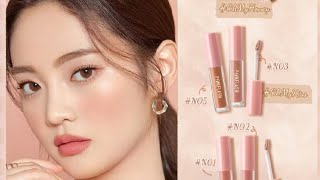 🔴PINKFLASH Hottest Lipstick Blush Makeup Set Pinkgirl And Nude Color Eyeshadow Christmas Snow‼️ [upl. by Bridget]