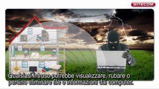 Sitecom Come si protegge una rete wireless [upl. by Ziguard]