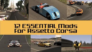 12 Essential Mods for Assetto Corsa in 2020 [upl. by Harday]