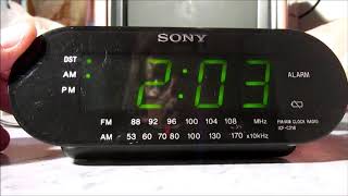 Sony Dream Machine ICFC218 2008 Clock Radio [upl. by Carola]