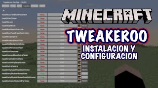 Minecraft 119  Tweakeroo Instalación y configuración [upl. by Nayab]