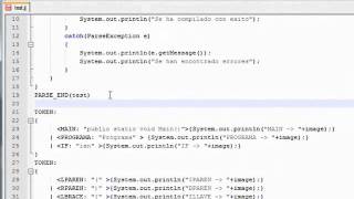 Tutorial 1 Sintaxis JavaCC [upl. by Anaik415]