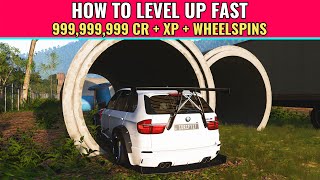 Forza Horizon 5  How to Level Up Fast and Get Unlimited Credits  XP  Wheelspins in Minutes [upl. by Sneed355]