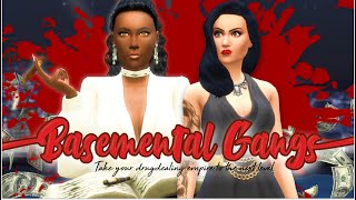 MOD BASEMENTAL GANGS  CRIE A SUA GANGUE NEGOCIE DOGAS  The Sims 4 [upl. by Smaoht]