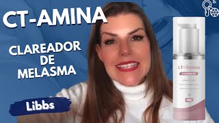 Clareador facial Ctamina cisteamina  PARA MELASMA [upl. by Ellenwahs]