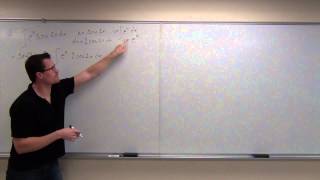 Calculus 2 Lecture 71 Integration By Parts [upl. by Novar526]