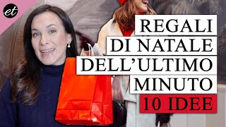 REGALI DI NATALE DELLULTIMO MINUTO 10 IDEE FURBE [upl. by Charlena810]