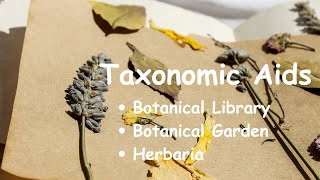 Taxonomic AidsPlant TaxonomyBSc 2nd yearBSc 3rd semLife Science Classes [upl. by Annoynek38]