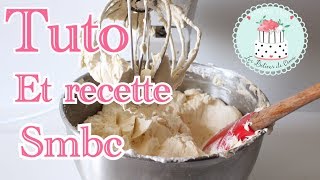 comment réaliser la crème au beurre à la meringue suisse avec recette étape par étape [upl. by Ewnihc]