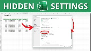 Excel Settings That ACTUALLY Make a Difference [upl. by Anicart]