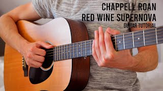 Chappell Roan – Red Wine Supernova EASY Guitar Tutorial With Chords  Lyrics [upl. by Feer39]