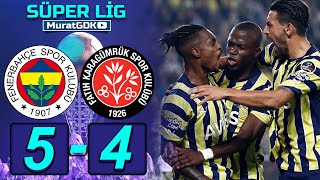 FENERBAHÇE 54 KARAGÜMRÜK  SÜPER LİG [upl. by Ainuj374]