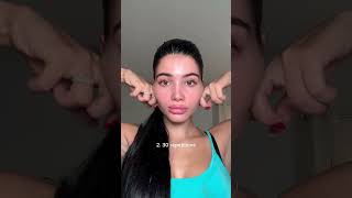 Define jawline tutorial without Gua Sha ✨ shorts grwm beautytips [upl. by Eads]