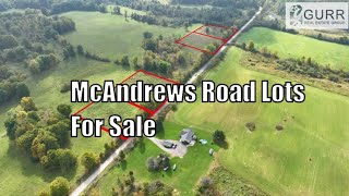 McAndrews Road Lots for Sale [upl. by Ahsinauj548]