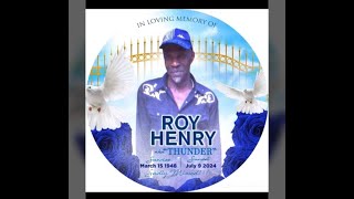 Roy Henry THUNDER funeral service [upl. by Sulamith849]