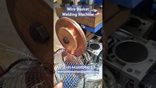 Automatic Wiremesh Basket Welding Machine Wire Basket Ring Welding Machine Automatic Seam Welding [upl. by Aleece710]