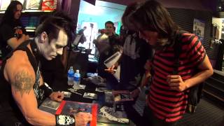 Doyle meets fans at Abominator CD signing at Guitar Center 2 [upl. by Ledairam]