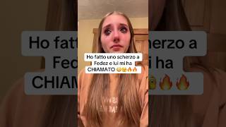 Non posso crederci 😭😭 scherzo scherzovocale fyp fedez chiaraferragni [upl. by Lovato339]