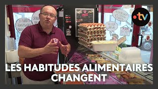 Les habitudes alimentaires changent la consommation de la viande baisse [upl. by Hanauq]