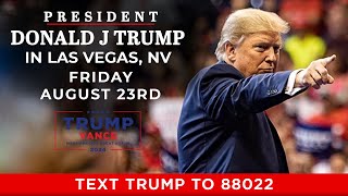 LIVE President Trump in Las Vegas NV [upl. by Therine199]