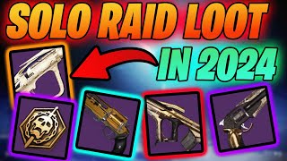 This IS HOW YOU GET SOLO RAID LOOT EASY Garden of Salvation VOG And ETC Destiny 2 Easy Raid 2024 [upl. by Desta]