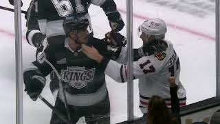 Nick Foligno vs Tanner Jeannot [upl. by Nollat]