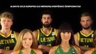 Europos U16 merginų krepšinio čempionatas tiesiogiai per TV6 [upl. by Menard]