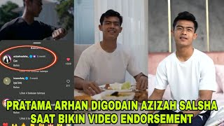 NGAKAK❗SUDAH TOTALITAS ENDORSEMENT PRATAMA ARHAN DILEDEK AZIZAH SALSHA GAGERA NGOMONG BAHASA JAKSEL [upl. by Joachima]