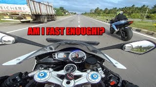 DAYTONA 675R vs ZX10RR ADRENALINE INDIAN HIGHWAY CHASE [upl. by Aitekram876]