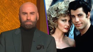 John Travolta Tears Up Paying Tribute to Olivia NewtonJohn at 2023 Oscars [upl. by Arianna]