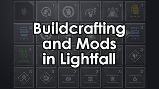 Destiny 2 Buildcrafting 101  Mods and Armor Charge in Lightfall Tutorial [upl. by Aidekal]