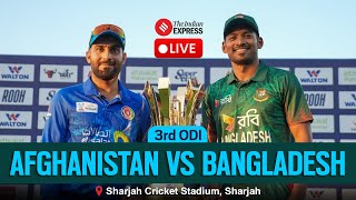 Ban vs AFG 3rd odi [upl. by Aeiram]