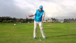 Correct setup for hitting long irons [upl. by Ojyma]