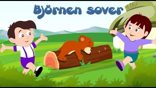 Barnsånger på svenska  Björnen sover med mera [upl. by Halladba]