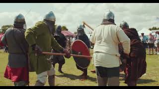 The Suffolk Military Show 2024  Sun Viking combat feat Blodorn Englar [upl. by Ronica]