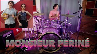 Monsieur Periné  Nuestra Canción  Drum Cover  Hugo Zerecero [upl. by Ponzo]