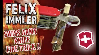 Fire lighting with a Victorinox Magnifying Glass  10 Tinders 10 Tips amp the best Trick ever [upl. by Zea]