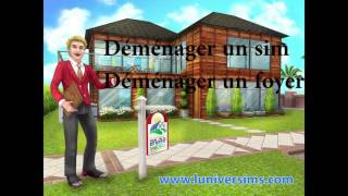 The Sims Freeplay  Déménager un sim et un foyer [upl. by Sluiter]