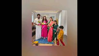 actress rambha family function home 90sactress shorts poojai rambha with family [upl. by Nile]